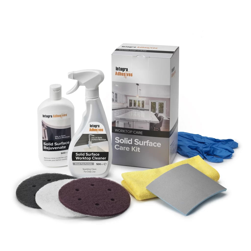 Integra Adhesives Solid Surface Care Kit
